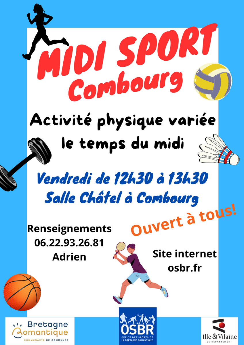MIDI SPORT - MULTISPORT ADULTES A COMBOURG