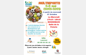 NOUVELLE ECOLE MULTISPORT 4-5 ANS A BONNEMAIN